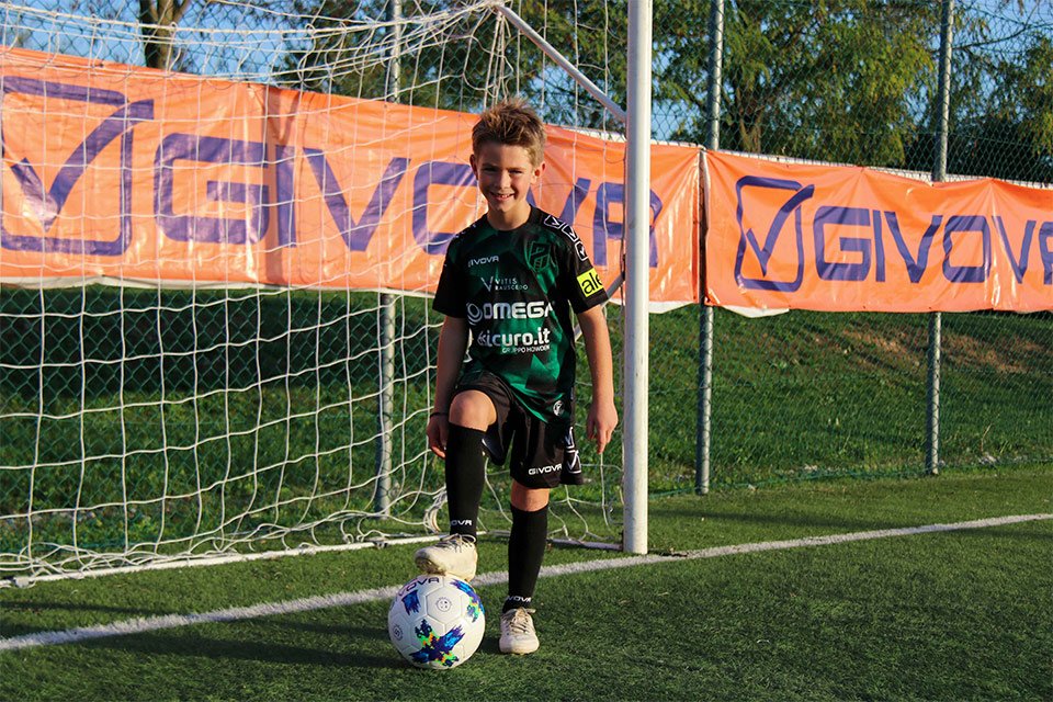 Maglia bambini Neroverde Pordenone Calcio Maglia Bambino Neroverde Pordenone Calcio 2022/23
